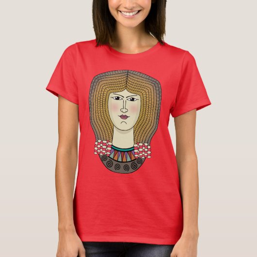 Vrouw T-shirt (Voorkant)