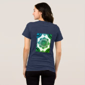 Vrouw t shirt En koningin t shirt beste t shirt (Achterkant volledig)