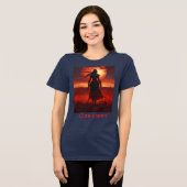 Vrouw t shirt En koningin t shirt beste t shirt (Voorkant volledig)