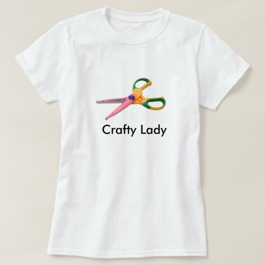 Vrouw t-shirt voor de sluipende dame (Design voorkant)