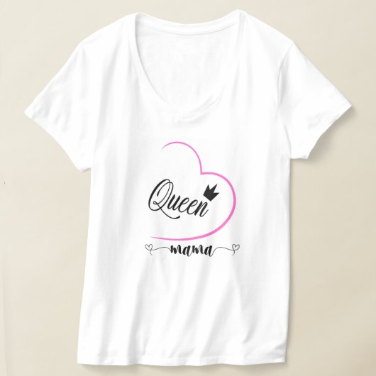 Vrouw t shirt voor moeder (Laagn)