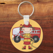 Vrouw T-shirts, T-shirts en geschenken Sleutelhanger (Voorkant)