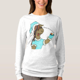 Vrouw "Team Sufganiyot" Hanukkah Kayla T-shirt