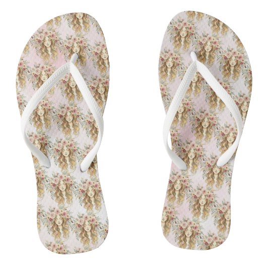 Vrouw Teenslippers (Voetbed)