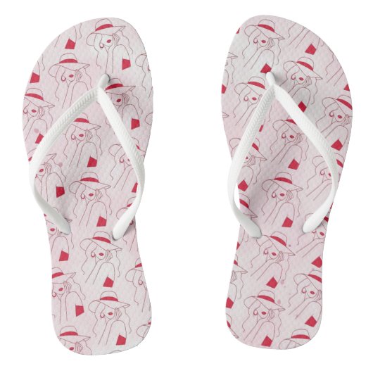 Vrouw Teenslippers (Voetbed)