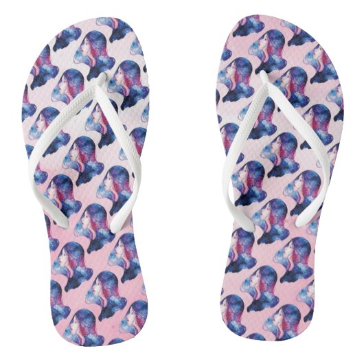 Vrouw Teenslippers (Voetbed)