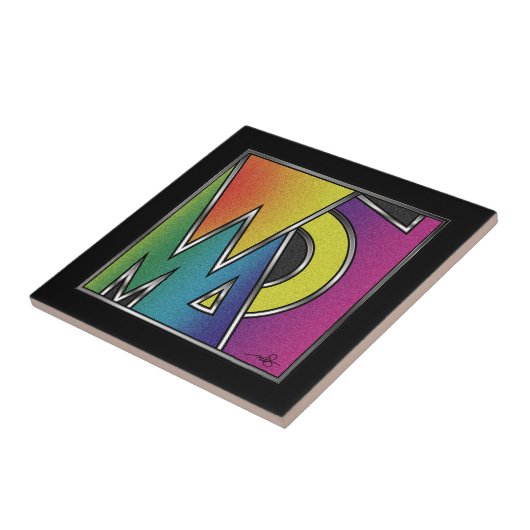 VROUW TEGELTJE (Zijkant)