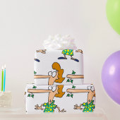 Vrouw Telling Lies Cadeaupapier