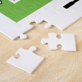 Vrouw Tennis Gals Puzzle Fun Legpuzzel (Zijkant)