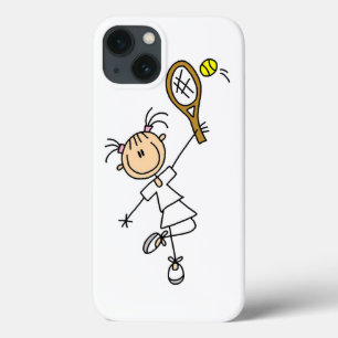 Vrouw Tennis Player Case-Mate iPhone Case