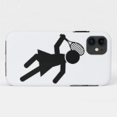 Vrouw Tennis Player - Tennis-symbool Case-Mate iPhone Case (Achterkant (horizontaal))