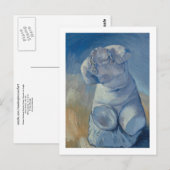 Vrouw Torso Van Gogh Fine Art Briefkaart (Voorkant / Achterkant)