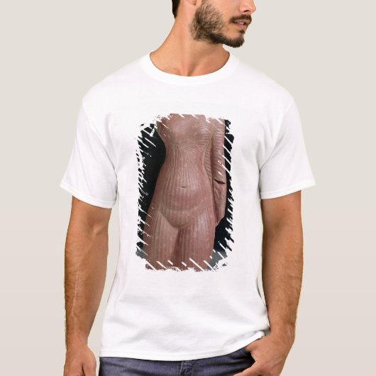 Vrouw torso, waarschijnlijk koningin Nefertiti T-shirt (Voorkant)