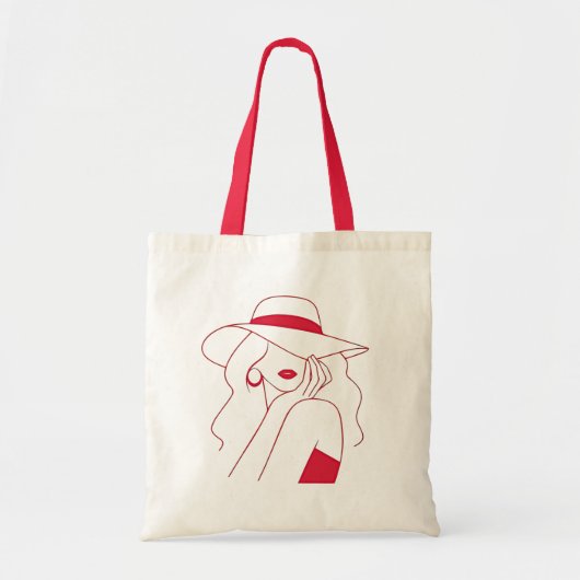 Vrouw Tote Bag (Voorkant)