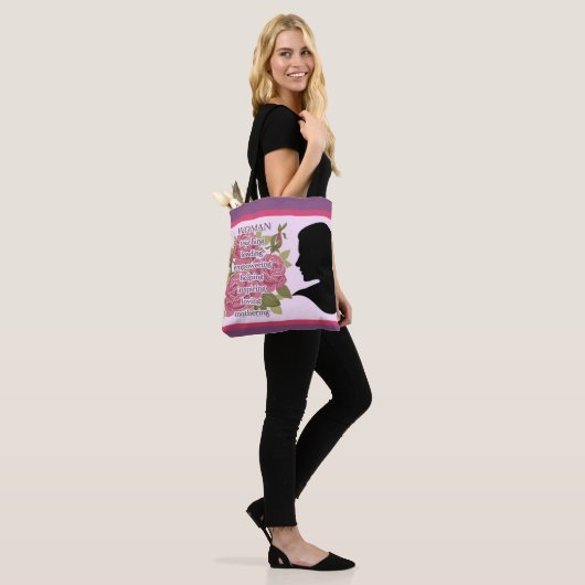 Vrouw Tote Bag (Op model)