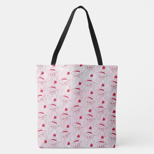 Vrouw Tote Bag (Voorkant)
