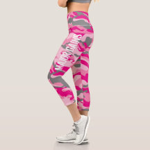 Vrouw Trainer Pink Camo Aangepaste naam Gym
