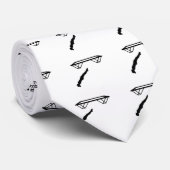 Vrouw trampolinist stropdas (Opgerold)