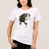 vrouw Tri-Blend shirt (Voorkant)