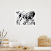 Vrouw Tribal Ceremony Poster (Keuken)