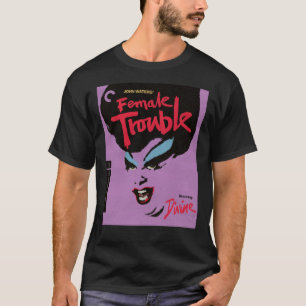 Vrouw Trouble Classic T-Shirt