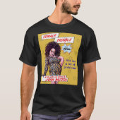 Vrouw Trouble Divine - John Waters Bizarre Cult M T-shirt (Voorkant)