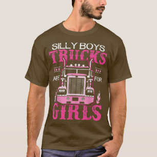 Vrouw Truck Driver Funny Girl Trucker Gift T-shirt