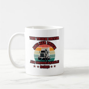 Vrouw Trucker Sterke Road Bond Pride Power Design Koffiemok