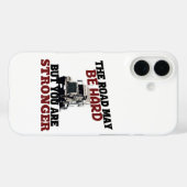 Vrouw Trucker sterke weg veerkrachtige reis trots Case-Mate iPhone Case (Achterkant (horizontaal))