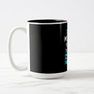Vrouw Tweekleurige Koffiemok