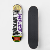 VROUW U CRIS Skateboard (Voorkant)