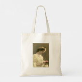 Vrouw uit het Victoriaans tijdperk retrospectief r Tote Bag (Achterkant)
