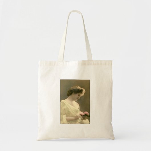Vrouw uit het Victoriaans tijdperk retrospectief r Tote Bag (Voorkant)