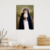 Vrouw uit Ierland (1890) Poster (Keuken)