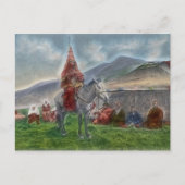 Vrouw uit Kazachstan Briefkaart (Voorkant)