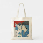 Vrouw uit Momoyogusa (1909) Tote Bag (Achterkant)