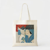 Vrouw uit Momoyogusa (1909) Tote Bag (Voorkant)