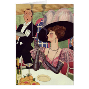 Vrouw uit vroeger tijden die sigaret rookt en cham