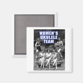 Vrouw Uke Team Magneet (Voorkant / Achterkant)