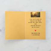 Vrouw Valentijn Liefde Lovebirds Vogelkunst Feestdagen Kaart (Binnen)