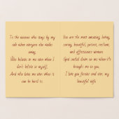 Vrouw Valentijnsdag  Folie Kaarten (Binnen)