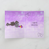 Vrouw Vampier, Romantisch Halloween ONWEERSTAANBAA Kaart (Binnen)