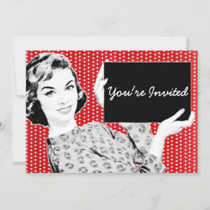 Vrouw van 1950 met gebarentaal kaart