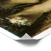 Vrouw van Algiers 1870 Pierre-Aguste Renoir Poster (Hoek)