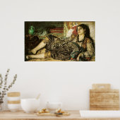 Vrouw van Algiers 1870 Pierre-Aguste Renoir Poster (Keuken)