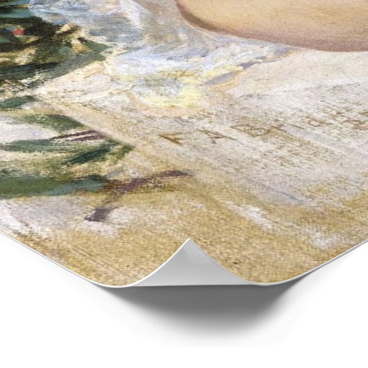 Vrouw van Algiers, Arthur Bridgman Poster (Hoek)