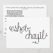 Vrouw van dapperheid Flat Note Kaart Notitiekaartje (Voorkant / Achterkant)