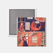 Vrouw van de Apocalyps aangevallen door de grot Magneet (Voorkant / Achterkant)