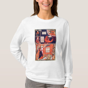 Vrouw van de Apocalyps aangevallen door de grot T-shirt