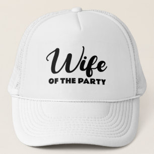Vrouw van de Feesthoed Trucker Pet